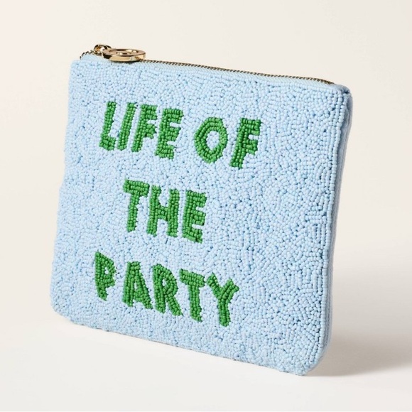 kate spade x Target Life of the Party Beaded Clutch NWT - Picture 2 of 5